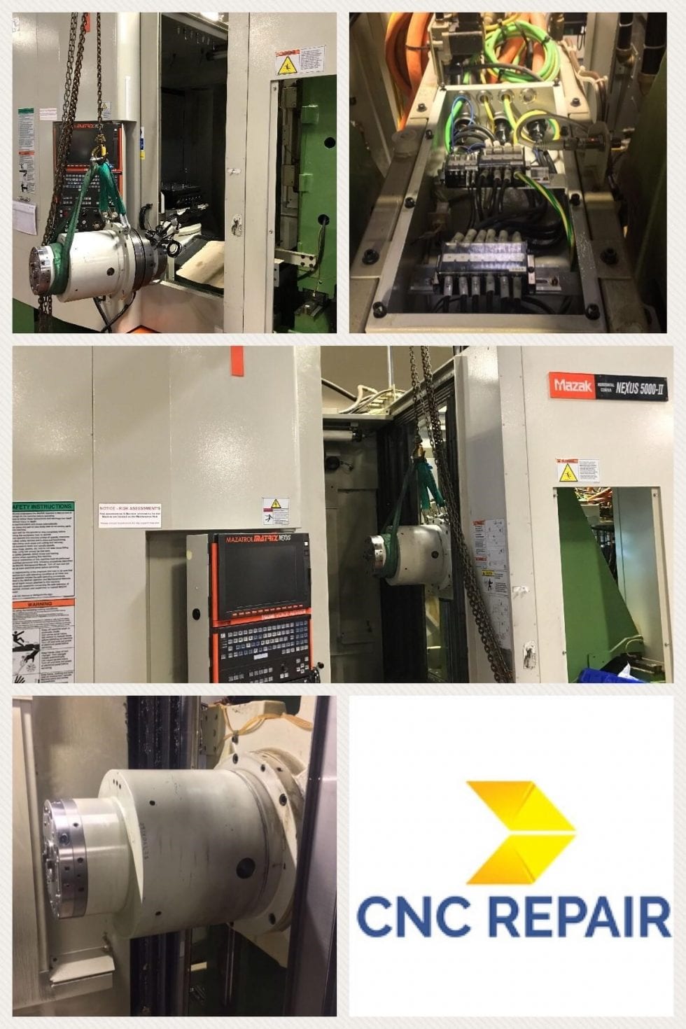 Mazak Spindle Repair & Rebuild (Aerospace) CNC Repair (UK) Ltd